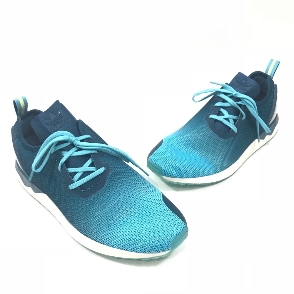 Adidas Mens ZX Flux ADV Asymmetrical Trainer Shoes - Picture 4 of 8